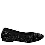 WOMENS CLEO STYLE FLAT - BLACK