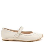 WOMENS DALLY FLAT - OFF WHITE