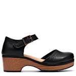 WOMENS PAIZLEE LEAH CLOG - BLACK