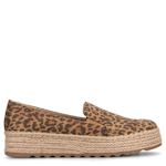 WOMENS CATALINA ESPADRILLE SLIP-ON - LEOPARD