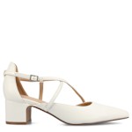WOMENS GALVINN WIDE PUMP - WHITE