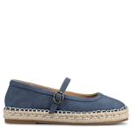 WOMENS KENZIE ESPADRILLE MARY JANE FLAT SANDAL - DENIM