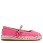 WOMENS KENZIE ESPADRILLE MARY JANE FLAT SANDAL - BRIGHT PINK