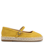 WOMENS KENZIE ESPADRILLE MARY JANE FLAT SANDAL - ORANGE