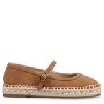 WOMENS KENZIE ESPADRILLE MARY JANE FLAT SANDAL - TAN