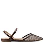 WOMENS MARTINE FLAT - LEOPARD