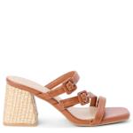 WOMENS LUAU DRESS SANDAL - COGNAC