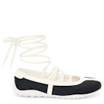 WOMENS AMELIE SNEAKER FLAT - BLACK