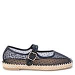 WOMENS MEG FLAT - BLACK