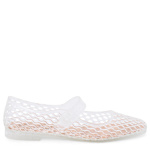 WOMENS VICKY FLAT - CLEAR