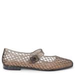WOMENS VICKY FLAT - BROWN