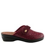 WOMENS MERULA CLOG - DARK RED