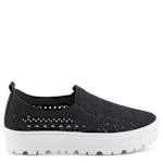 WOMENS ANGELITA SLIP ON SNEAKER - BLACK