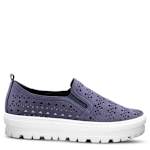 WOMENS ANGELITA SLIP ON SNEAKER - NAVY