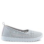 WOMENS SKYFALL FLAT - PALE GREY