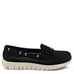 WOMENS ABOARD LOAFER - BLACK