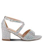 WOMENS DELMORE DRESS SANDAL - SILVER