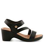 WOMENS GULLEN DRESS SANDAL - BLACK