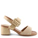 WOMENS MAMBU DRESS SANDAL - GOLD