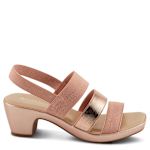 WOMENS MARZULA DRESS SANDAL - ROSE GOLD