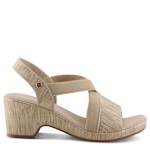 WOMENS SECRETKISS PUMP - BONE