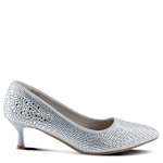WOMENS TYANNA PUMP - SILVER