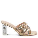 WOMENS KNOWLES DRESS SANDAL - GOLD