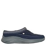 WOMENS CONTOUR FOAM SLIP ON SNEAKER - NAVY