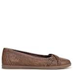 WOMENS PARISIAN FLAT - TAN