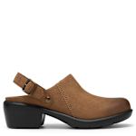 WOMENS KYNNZIE CLOG - DARK TAN