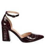 WOMENS JANAY PUMP - BURGUNDY