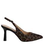 WOMENS JANIE PUMP - LEOPARD