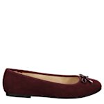 WOMENS CAILIN FLAT - BURGUNDY