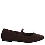 WOMENS CORINNE FLAT - CHOCOLATE
