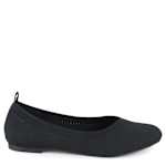 WOMENS ALEXIS FLAT - BLACK