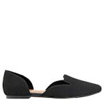 WOMENS GABY B FLAT - BLACK
