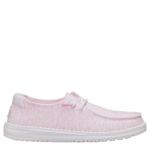 WOMENS WENDY STRETCH JERSEY SLIP ON SNEAKER - PINK