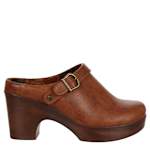 WOMENS ADEL CLOG - DARK TAN