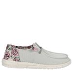WOMENS WENDY FUNK ROSE SLIP ON SNEAKER - GREY