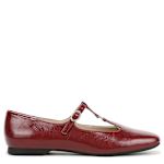 WOMENS BENNETT FLAT - DARK RED