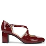 WOMENS TRACY PUMP - DARK RED