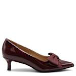WOMENS SOSIE PUMP - BURGUNDY
