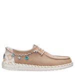 WOMENS WENDY HOUSTON RODEO 3 SLIP ON SNEAKER - TAN