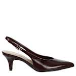 WOMENS ANDE PUMP - BURGUNDY