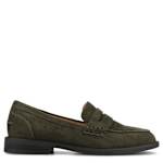 WOMENS BROOKS LOAFER - OLIVE