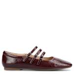 WOMENS DARLIN FLAT - BURGUNDY