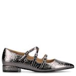 WOMENS GRETAL FLAT - PEWTER