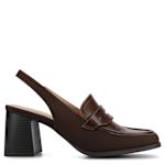 WOMENS HENRIKA PUMP - CHOCOLATE