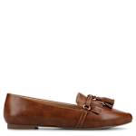 WOMENS JANNAH LOAFER - COGNAC