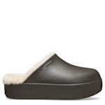 WOMENS DYLAN PLATFORM LINED CLOG - ESPRESSO
